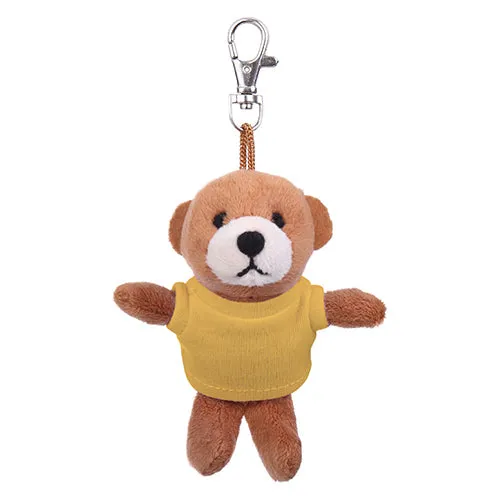 Brown Teddy Keychain with Tee