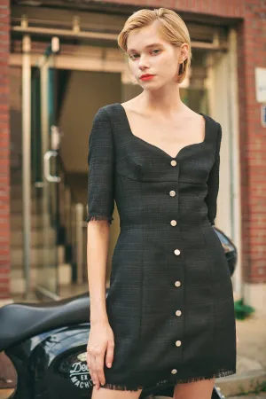 CARLA SUMMER TWEED DRESS