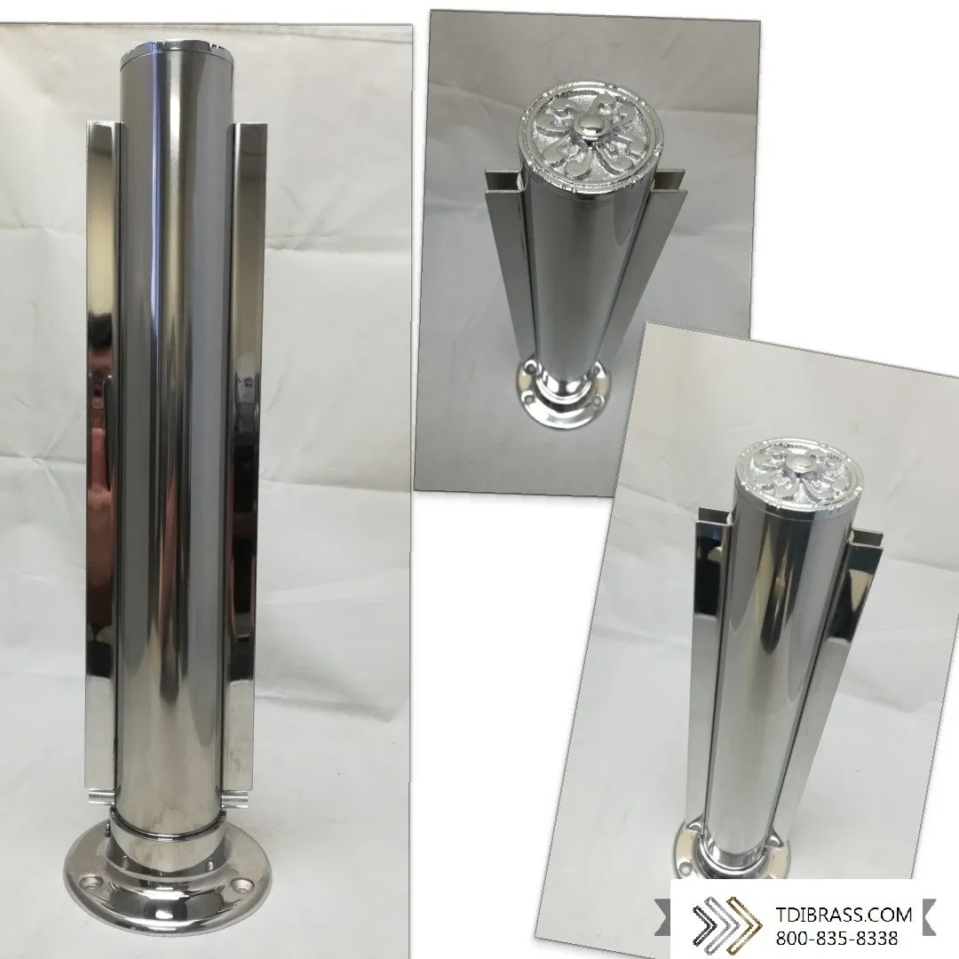 Carved End Cap for 2" Tubing