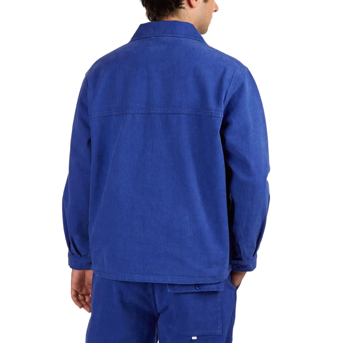 CCS French Cropped Chore Jacket - Blue