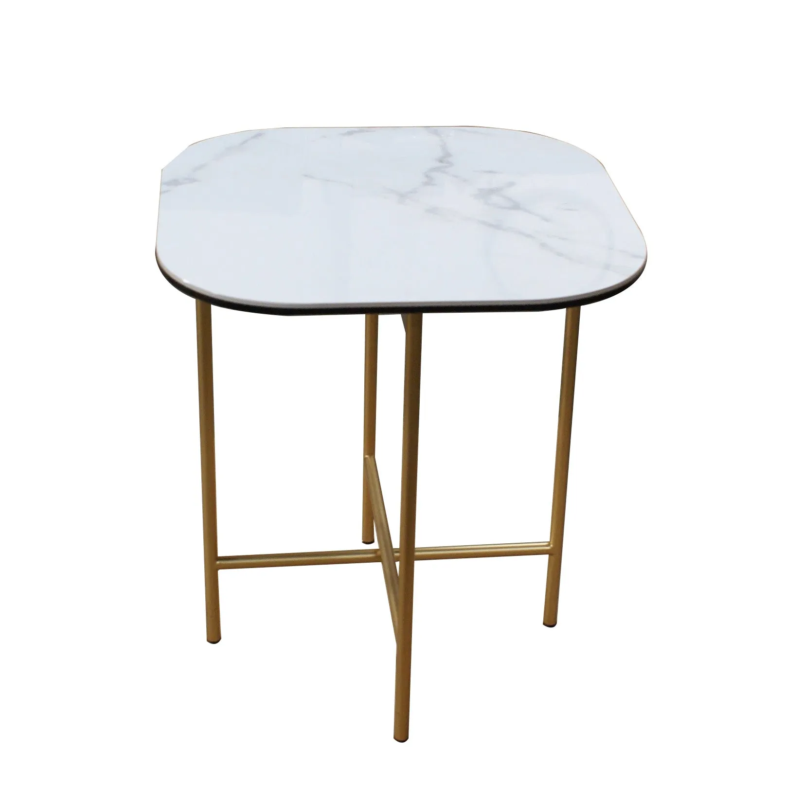 Ceramic Top End Table
