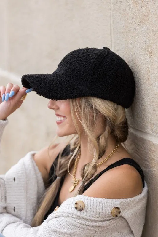 Chic Look Boucle Sherpa Teddy Cap