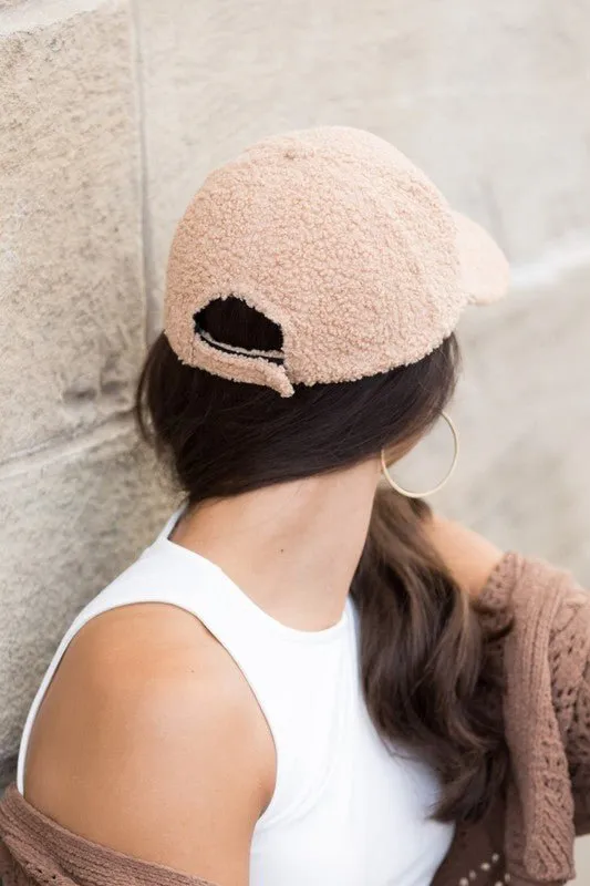 Chic Look Boucle Sherpa Teddy Cap