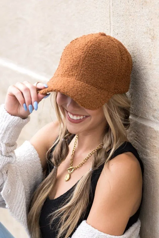 Chic Look Boucle Sherpa Teddy Cap