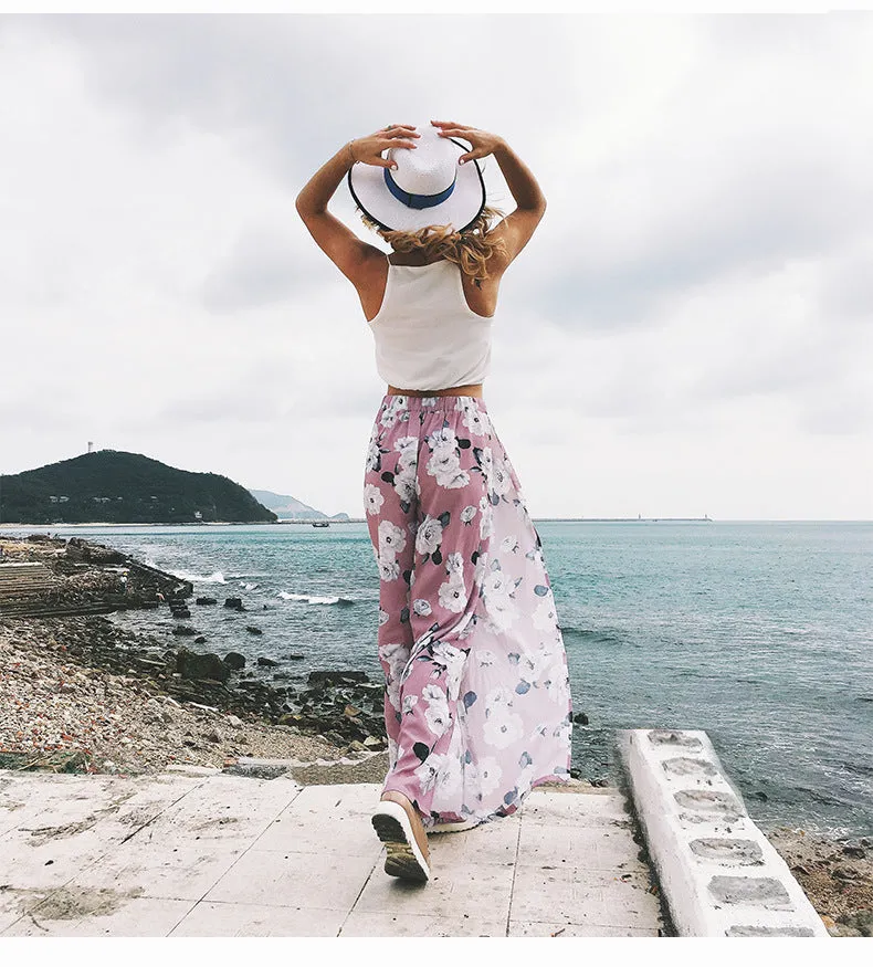 Chiffon Sarong Maxi Skirt