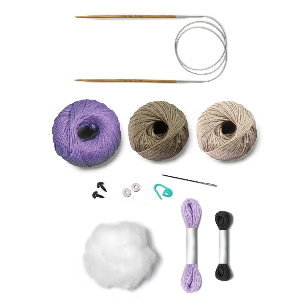 Circulo Amigurumi Kit - Knitted Teddy Bear Collection (Ballerina)