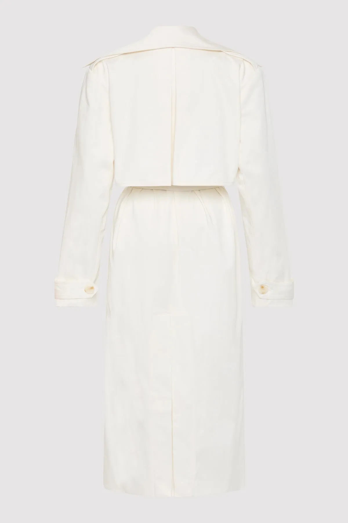 Classic Trench Coat - Off White