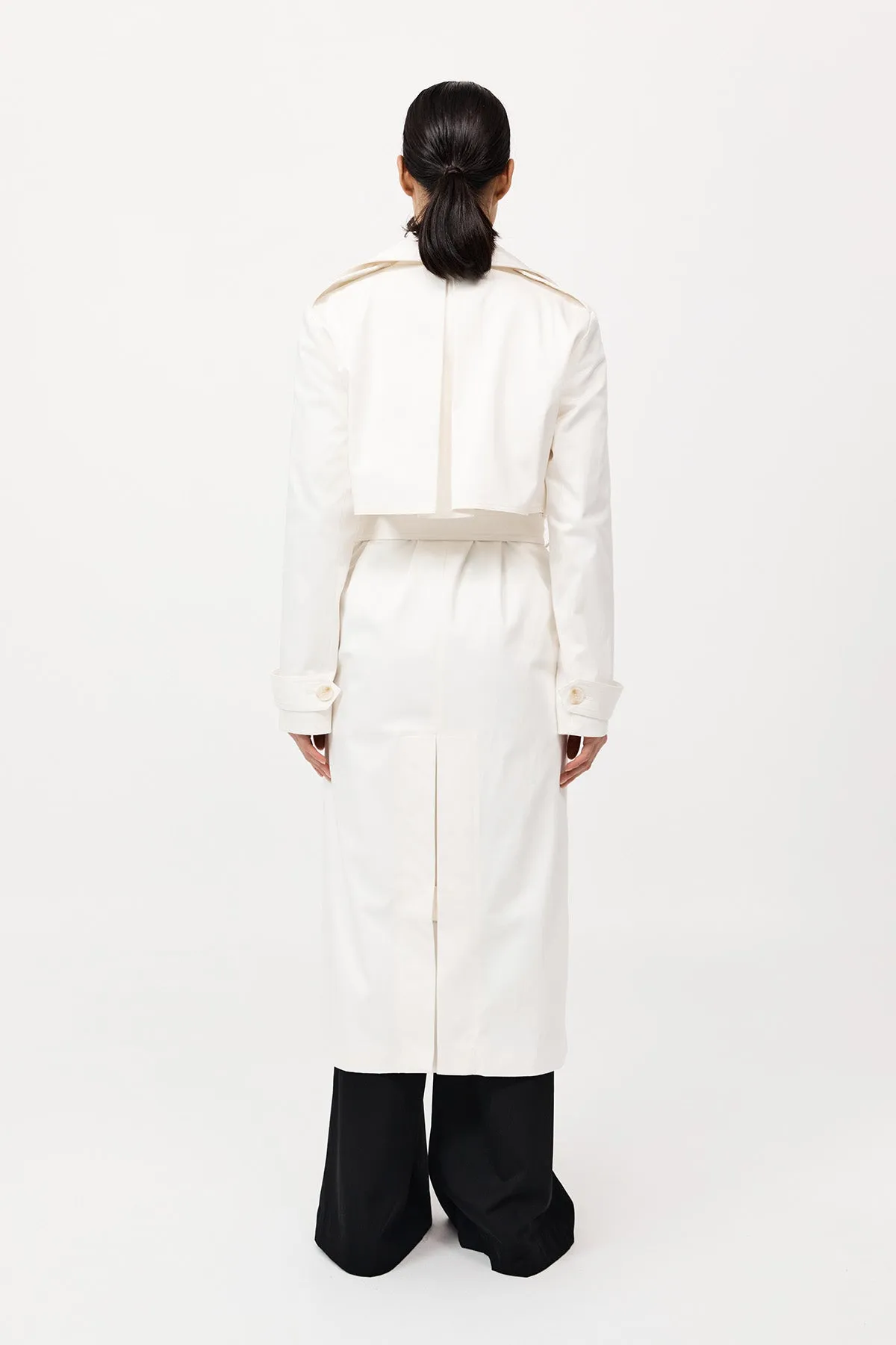 Classic Trench Coat - Off White