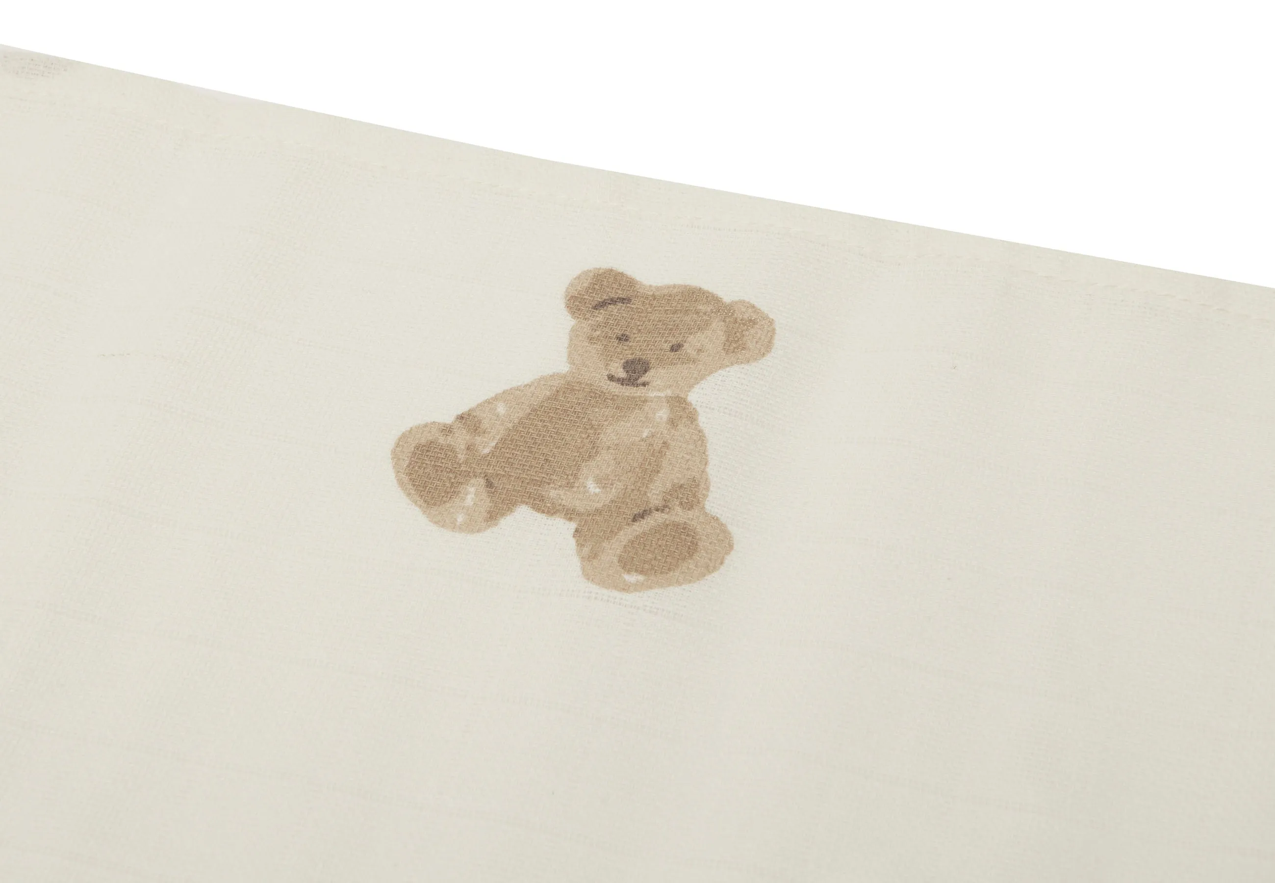 Cloth Muslin 70x70cm - Teddy Bear - 3 Pack