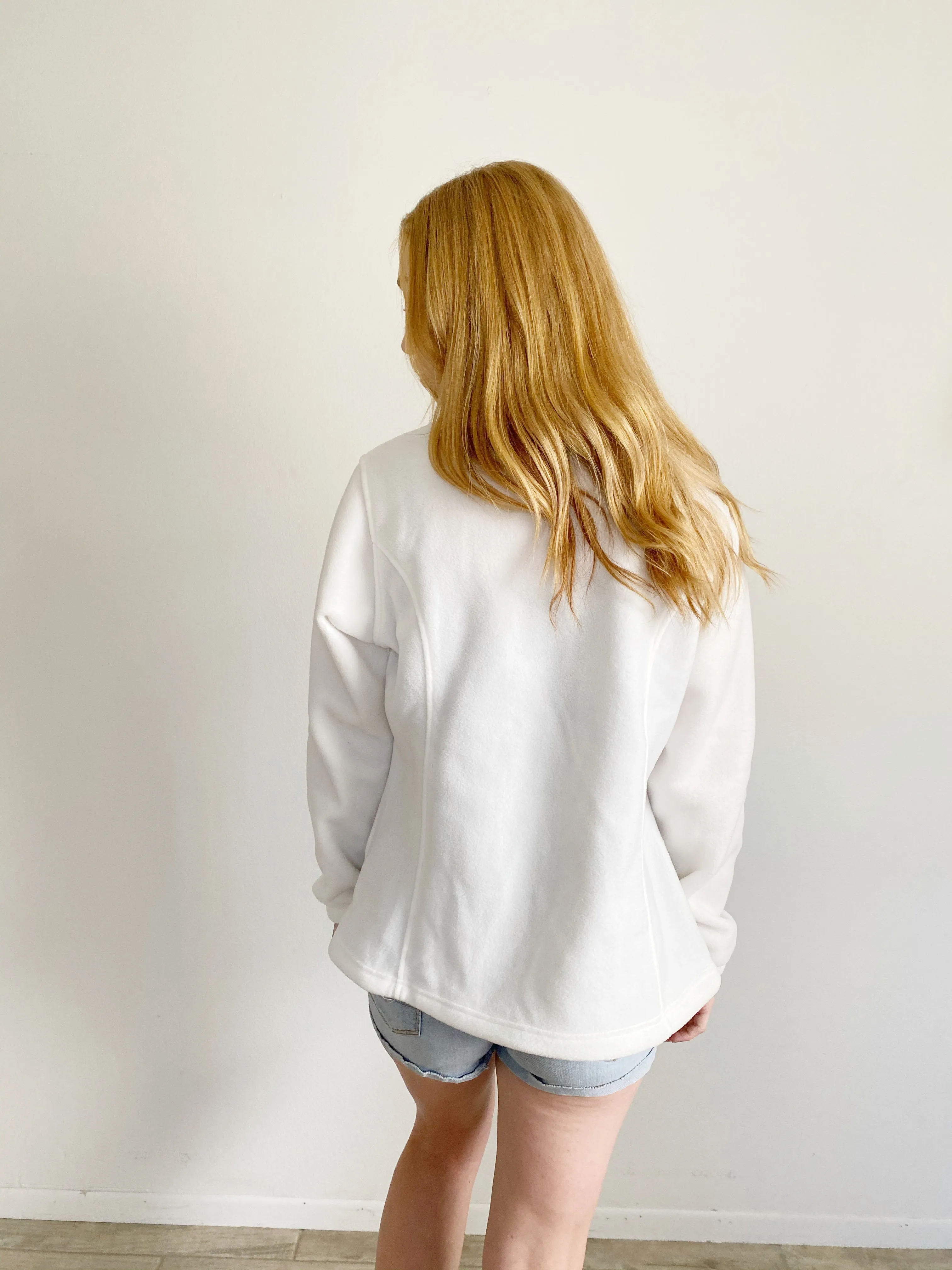 Columbia Fleece Zip up Jacket Large