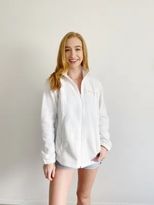 Columbia Fleece Zip up Jacket Large