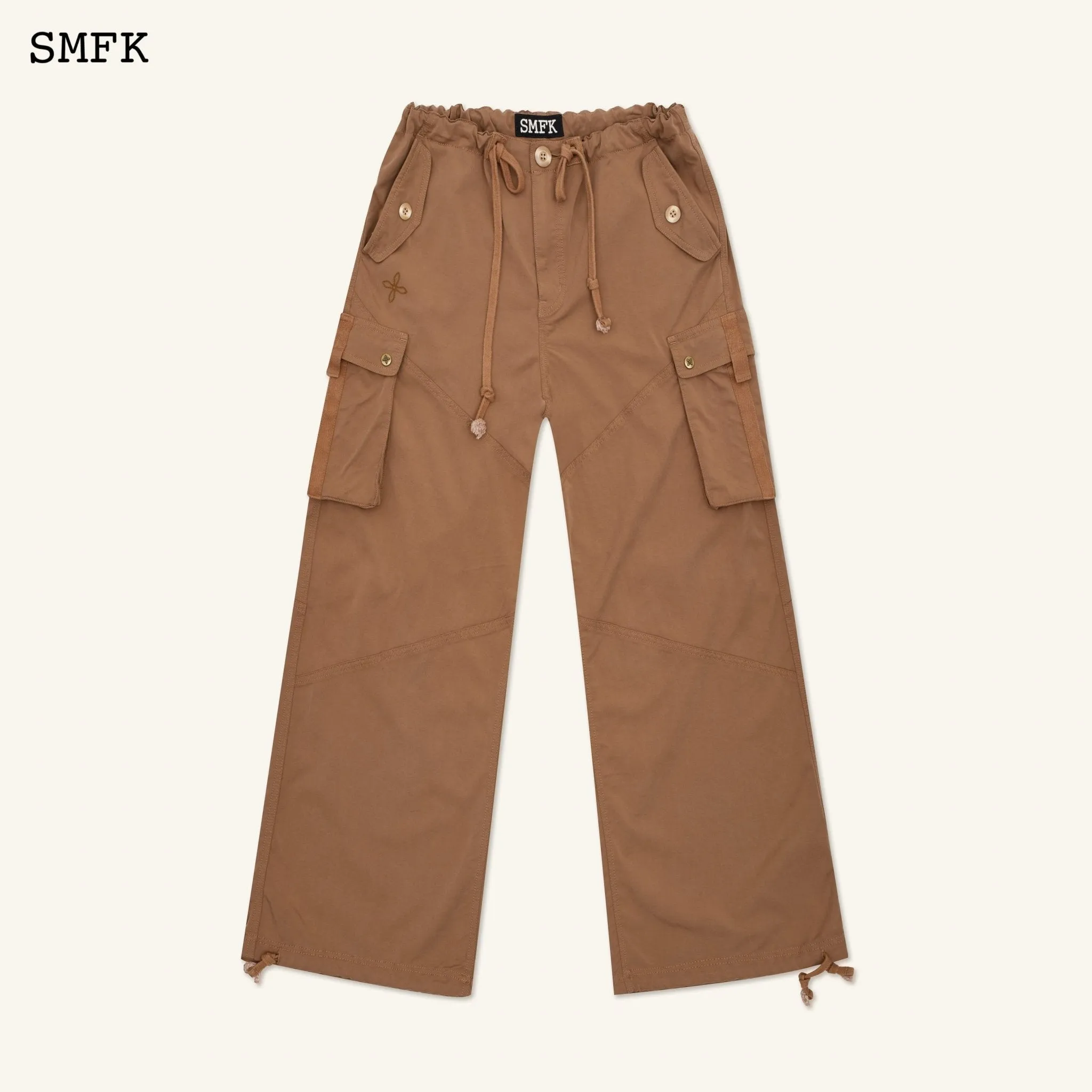 Compass Cross Retro Paratrooper Pants Khaki
