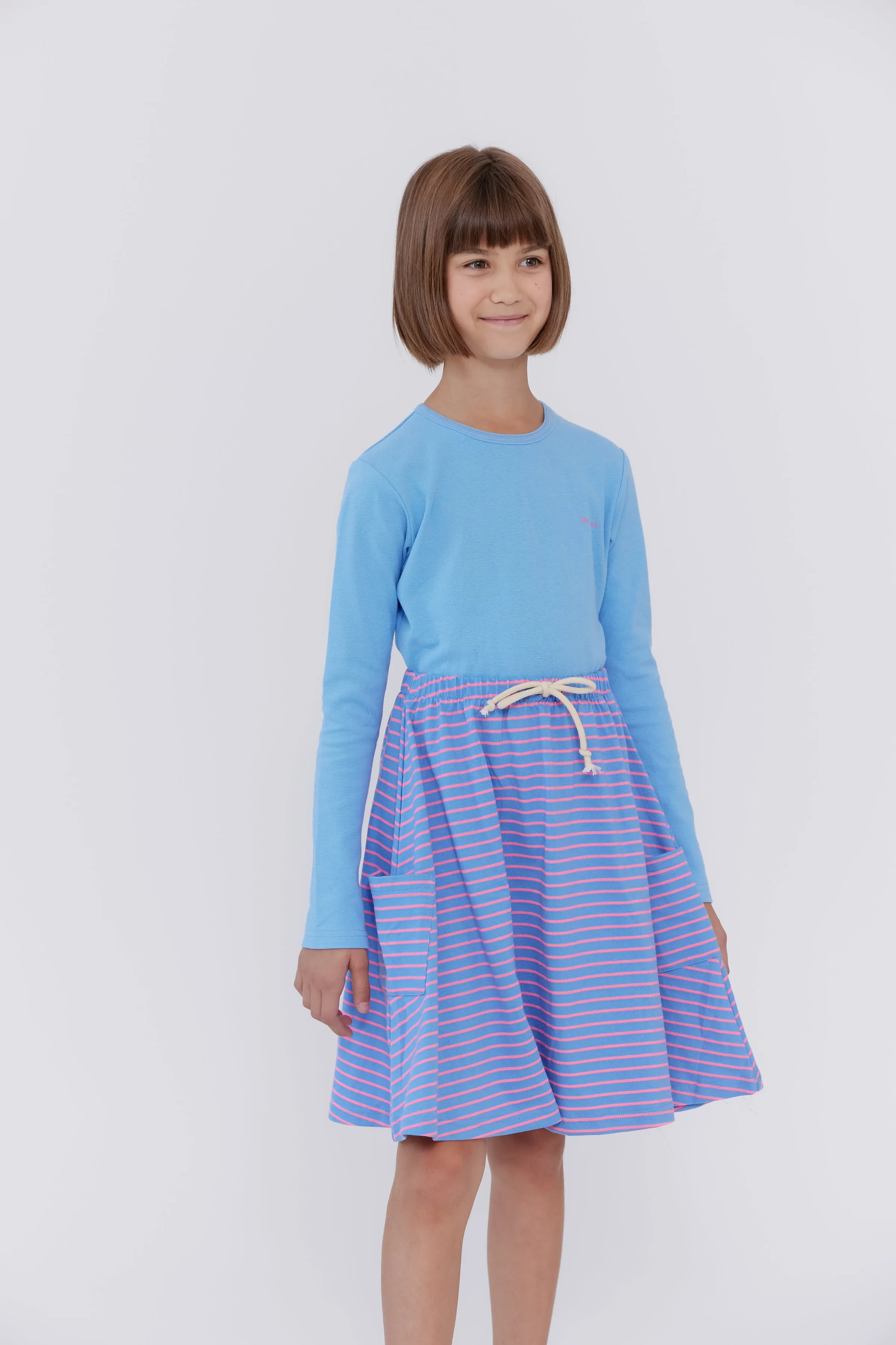 Crew Neon Stripe Skirt