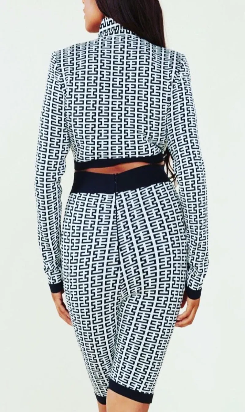Curvy Illusion Short Set