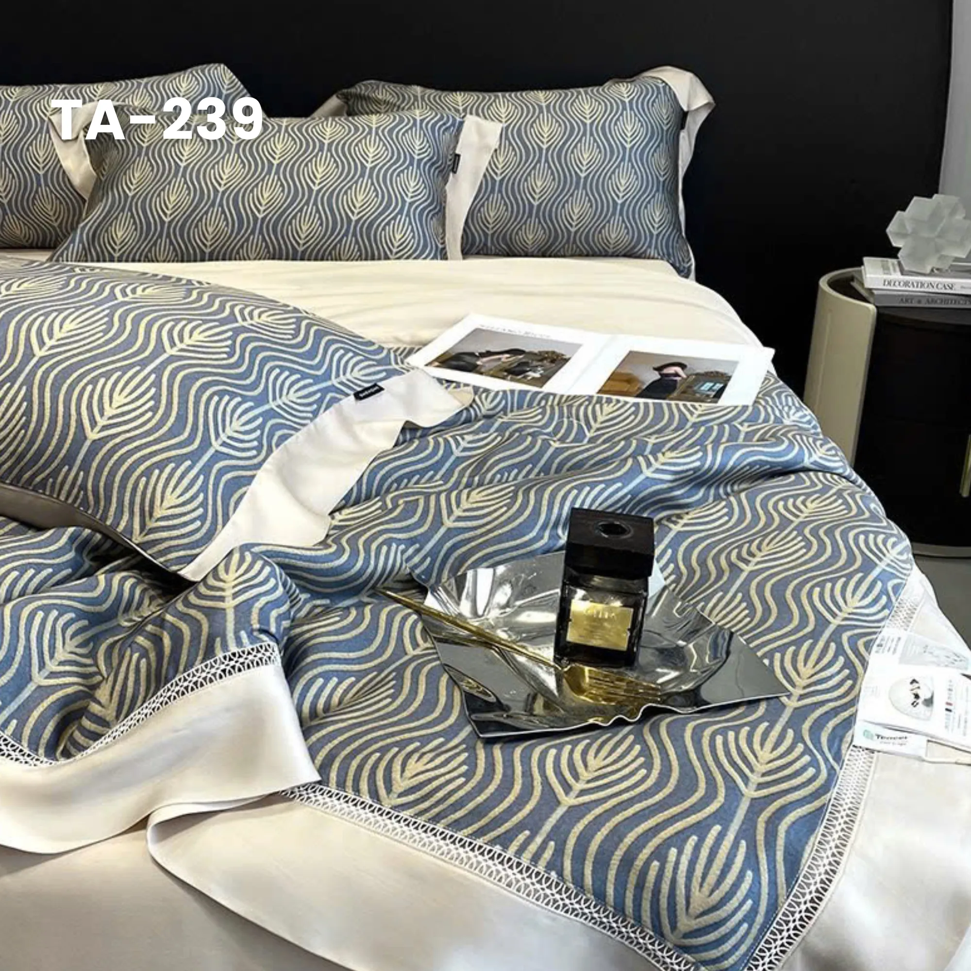Customize Tencel Basic Set - 1 Duvet cover, 1 Fitted sheet and 2 Pillow cases - Choose your color