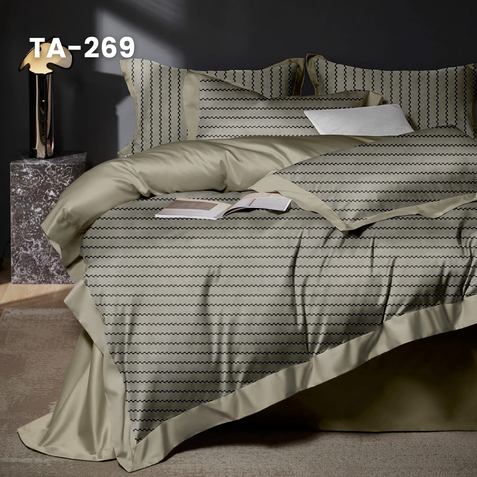 Customize Tencel Basic Set - 1 Duvet cover, 1 Fitted sheet and 2 Pillow cases - Choose your color