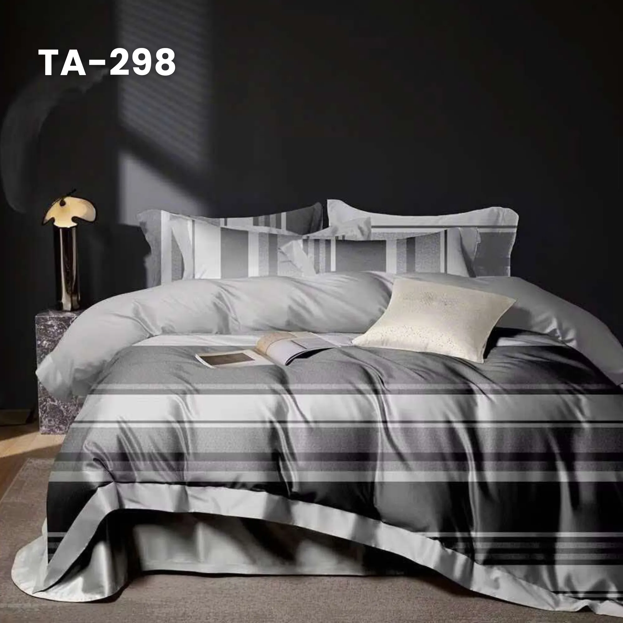 Customize Tencel Basic Set - 1 Duvet cover, 1 Fitted sheet and 2 Pillow cases - Choose your color