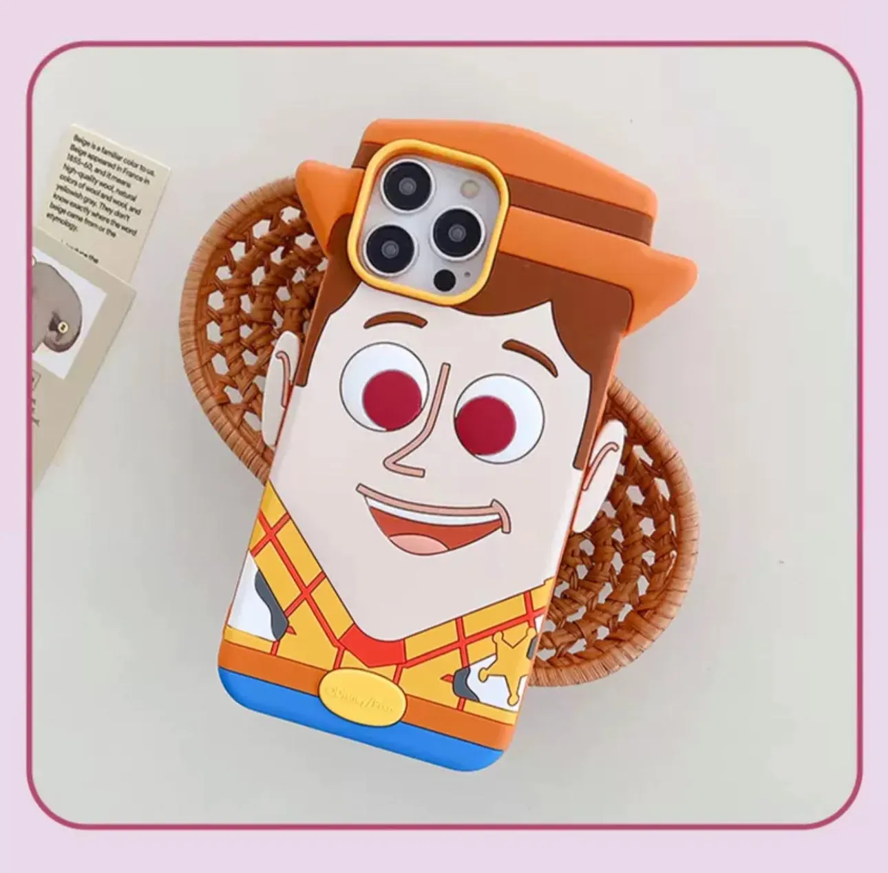 Cute Cartoon Toy Story Silicone  Phone Case | Woody Buzz Lightyear Strawberry Bear Alien - iPhone Case iPhone 12 13 14 15 Pro Promax