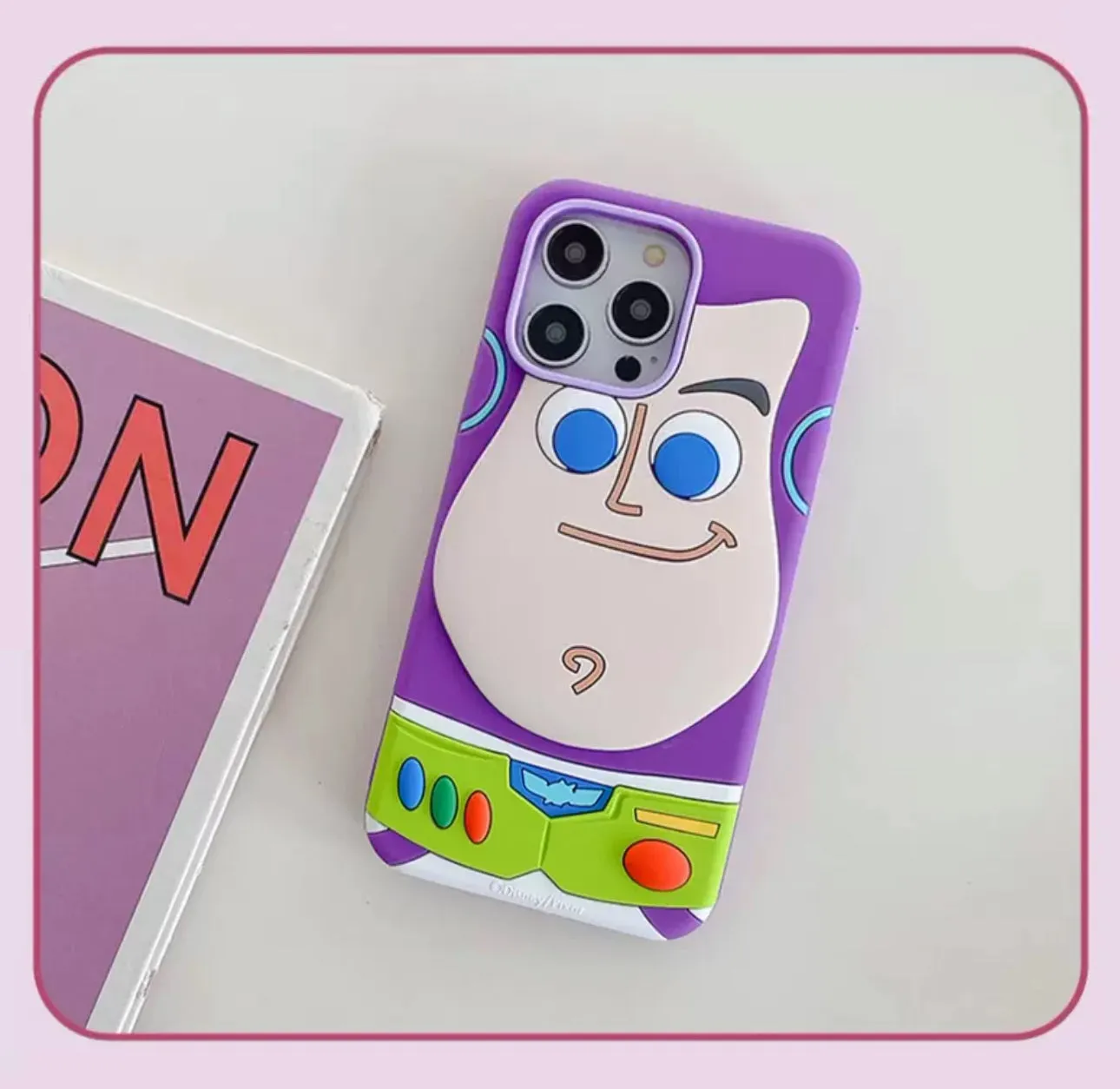 Cute Cartoon Toy Story Silicone  Phone Case | Woody Buzz Lightyear Strawberry Bear Alien - iPhone Case iPhone 12 13 14 15 Pro Promax