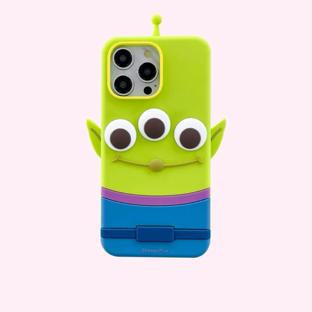 Cute Cartoon Toy Story Silicone  Phone Case | Woody Buzz Lightyear Strawberry Bear Alien - iPhone Case iPhone 12 13 14 15 Pro Promax