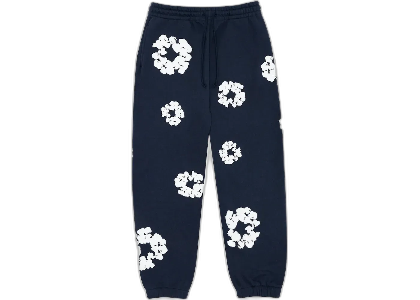 Denim Tears Cotton Wreath Sweatpants Navy