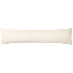 Draught Excluder Cushion - Teddy Fleece Ivory