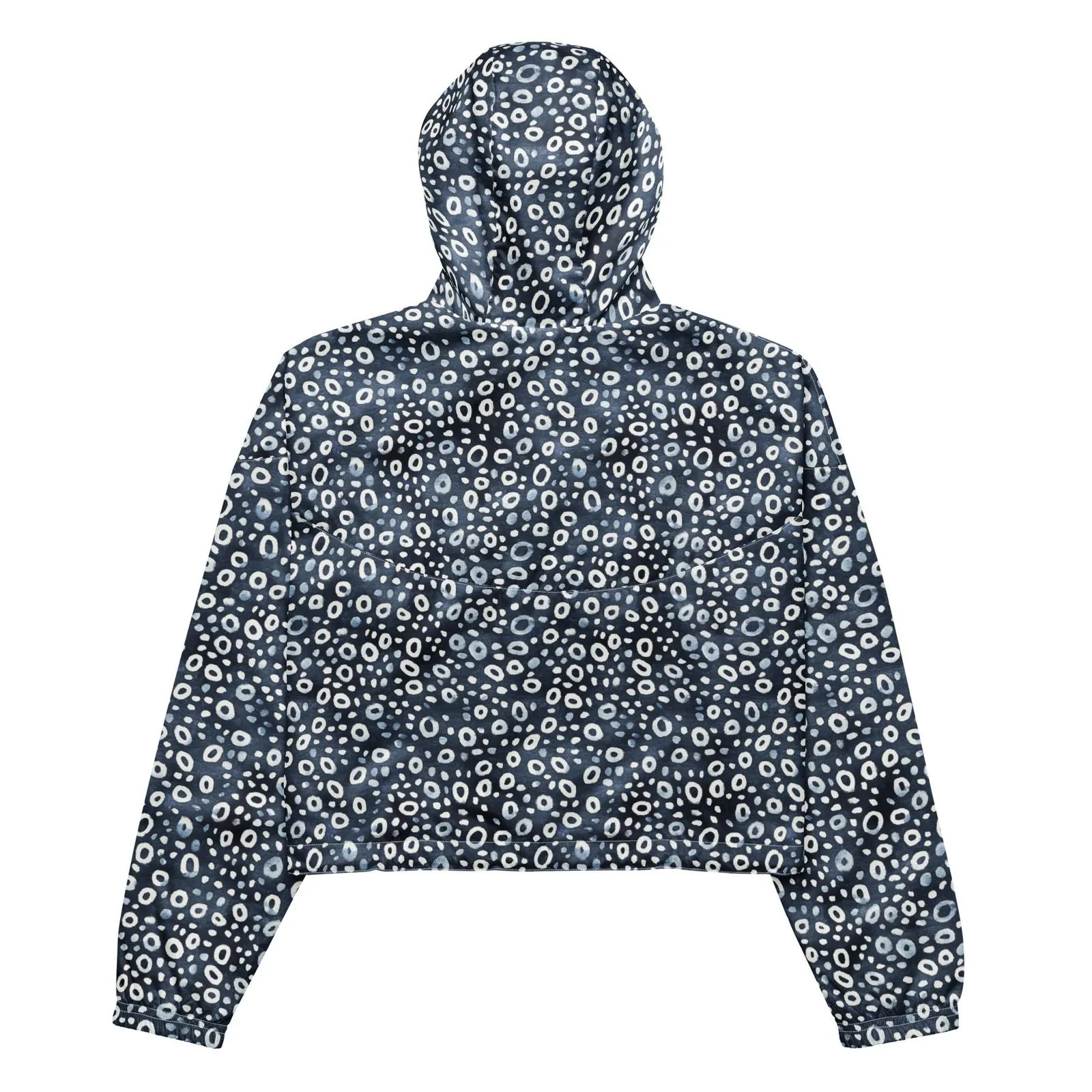 Eagle Ray Spots Women’s Cropped Windbreaker