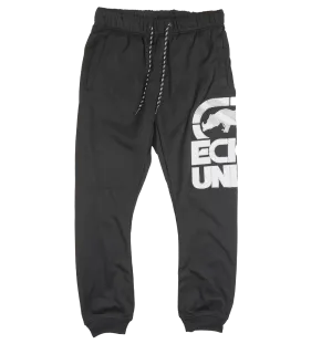 ECKO UNLTD FLEECE JOGGER PANTS BLACK - EO32G983