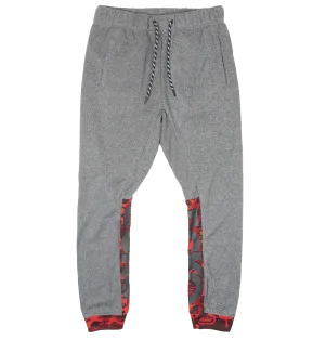 ECKO UNLTD FLEECE JOGGER PANTS BLACK MARLED - EO31G657