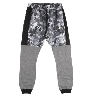 ECKO UNLTD FLEECE JOGGER PANTS GREY MARLED - EO31G690