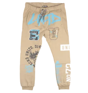 ECKO UNLTD FLEECE JOGGER PANTS KHAKI - EO31G698