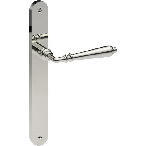 ELEGANTE Door Handle on B01 Euro Standard Backplate