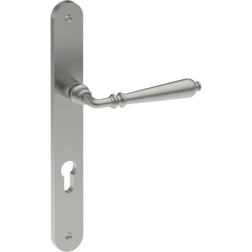 ELEGANTE Door Handle on B01 Euro Standard Backplate