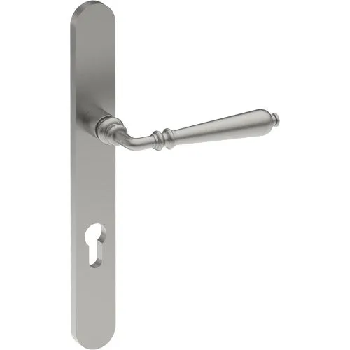 ELEGANTE Door Handle on B01 Euro Standard Backplate