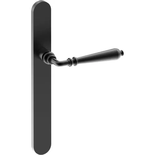 ELEGANTE Door Handle on B01 Euro Standard Backplate