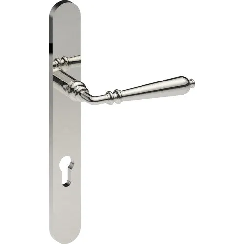 ELEGANTE Door Handle on B01 Euro Standard Backplate