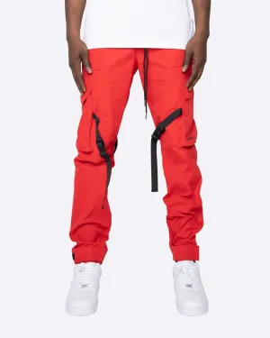 EPTM Strap Cargo Pants (Red)