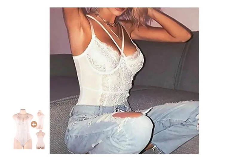 Eyelash Lace Teddy