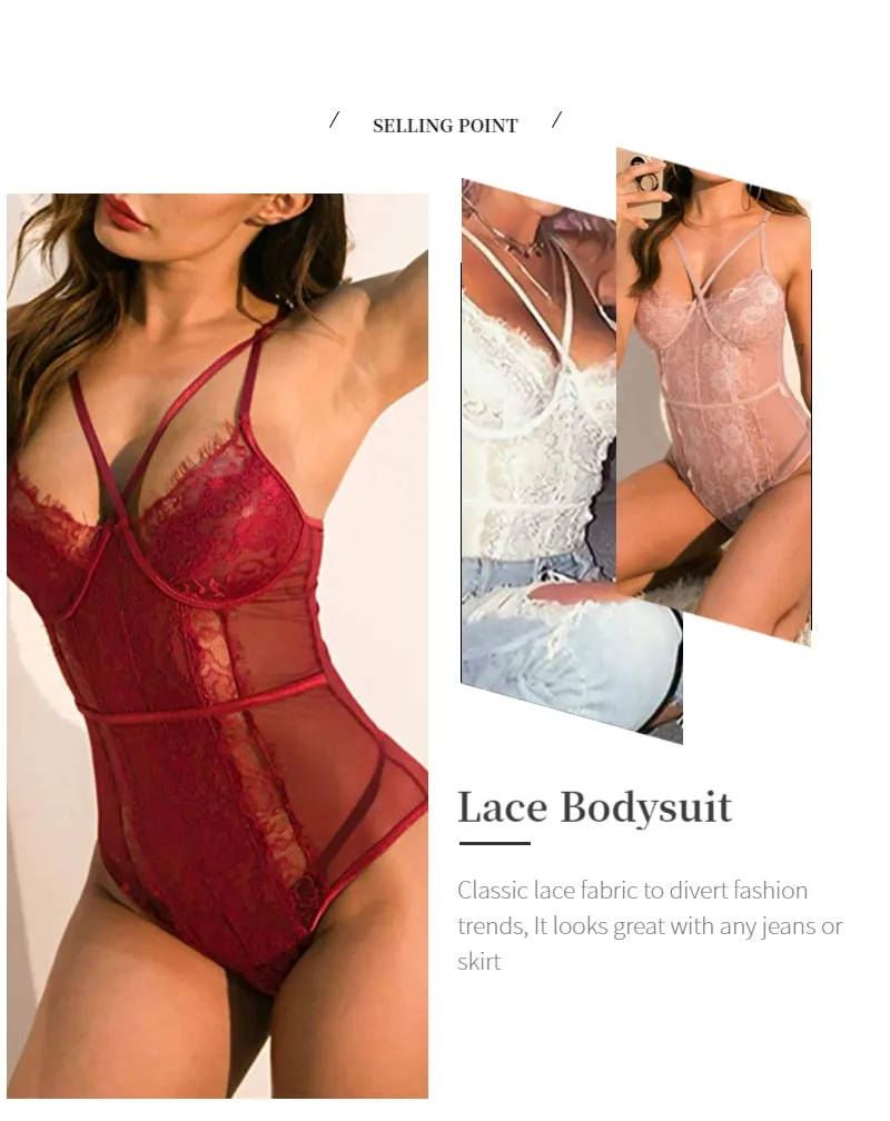 Eyelash Lace Teddy