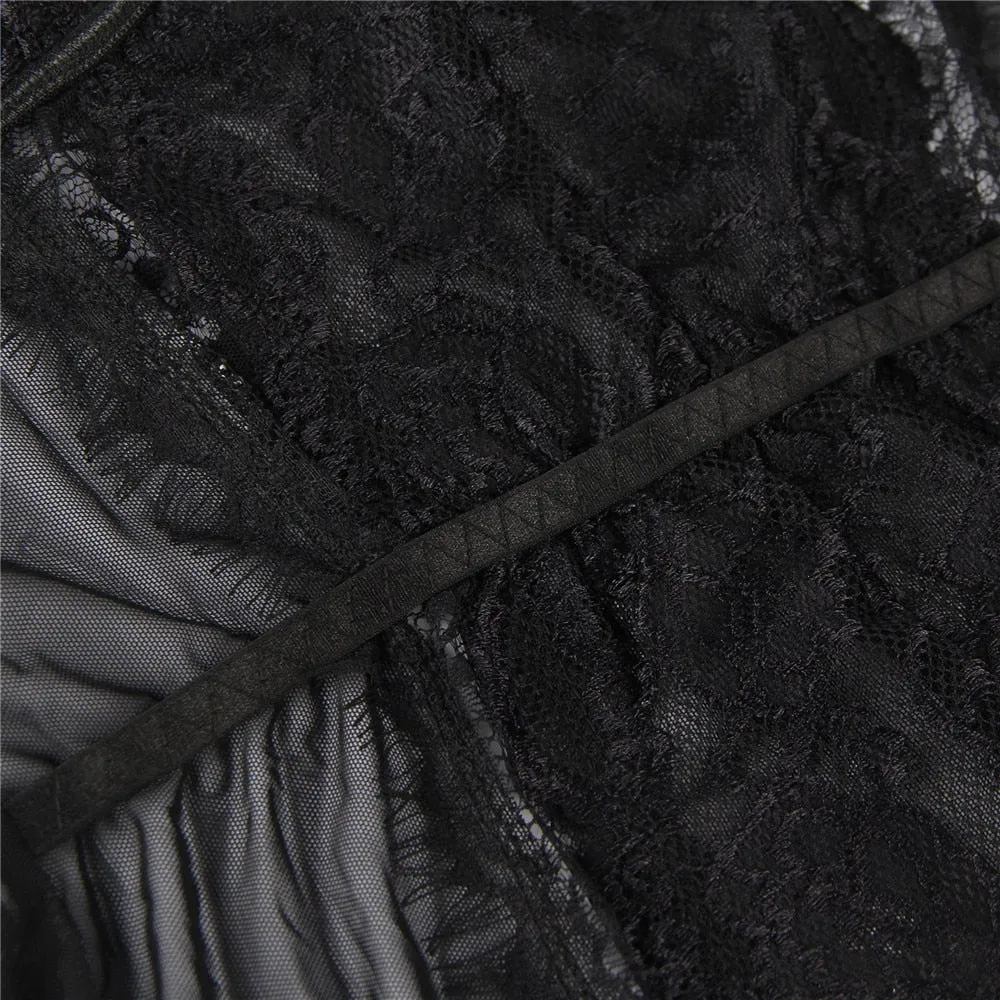Eyelash Lace Teddy