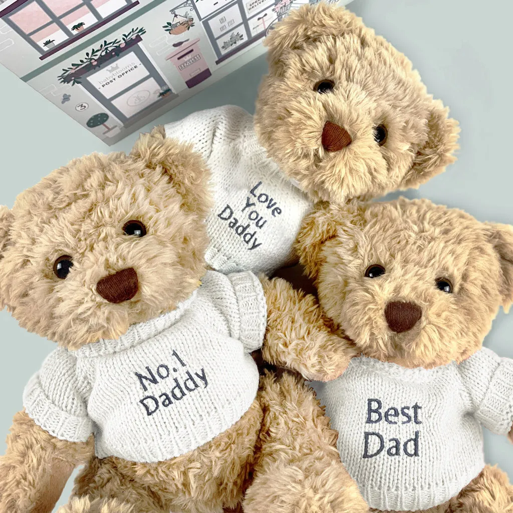 Father's Day Personalised Bertie Bear