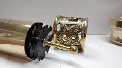 Filigree End Cap for 1-1/2" Tubing
