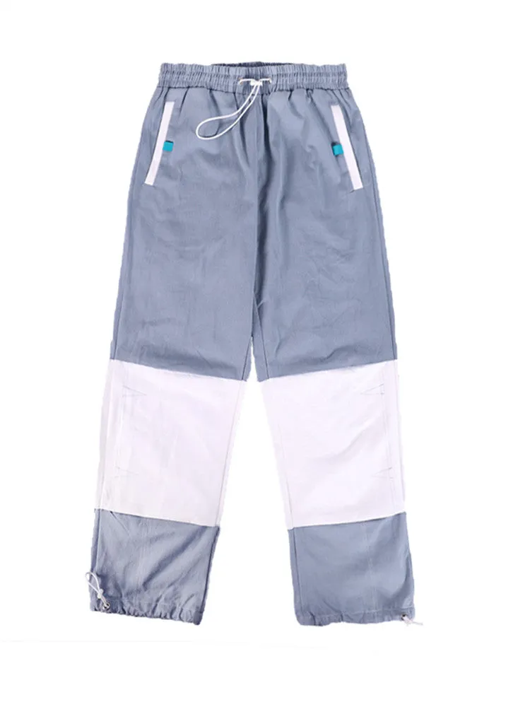 FRLMK DRAWSTRING HOPS STREET DANCE DESIGN LOOSE SWEATPANTS