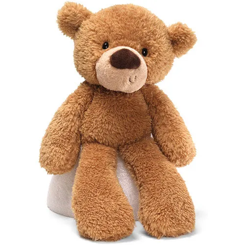 Fuzzy Beige Bear 13.5"