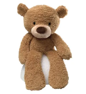 Fuzzy Beige Bear