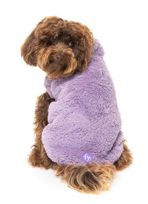FUZZYARD TURTLE TEDDY SWEATER : PURPLE