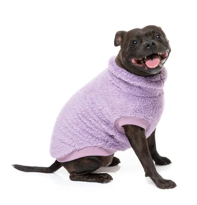 FUZZYARD TURTLE TEDDY SWEATER : PURPLE