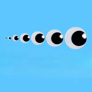 Googly Eyes Singles (Black & White)