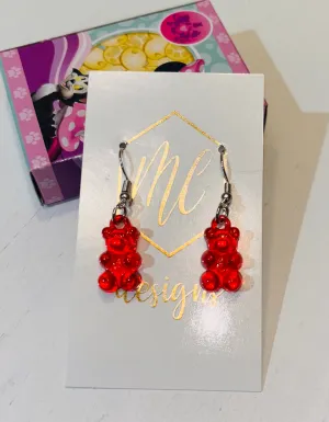 Gummy Bear Dangle Earrings