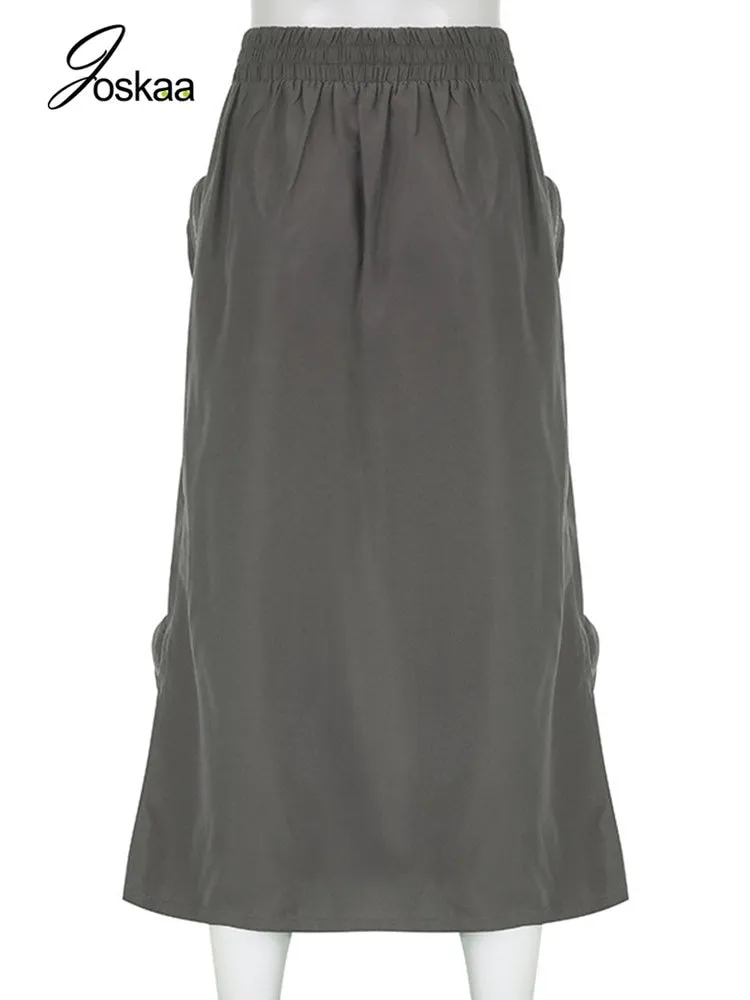 Harajuku Cargo Skirt